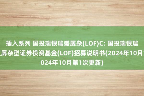 插入系列 国投瑞银瑞盛羼杂(LOF)C: 国投瑞银瑞盛无邪配置羼杂型证券投资基金(LOF)招募说明书(2024年10月第1次更新)